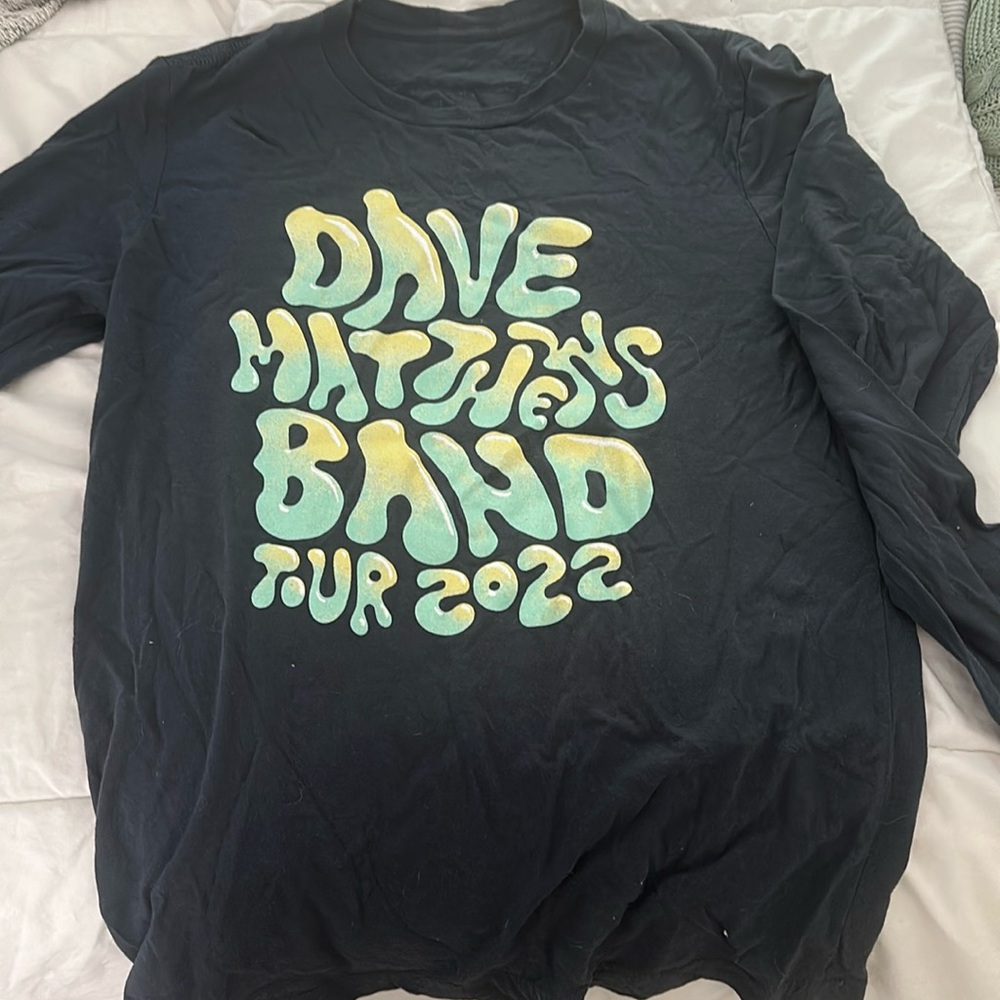 Dave Matthews 2022 tour long sleeve